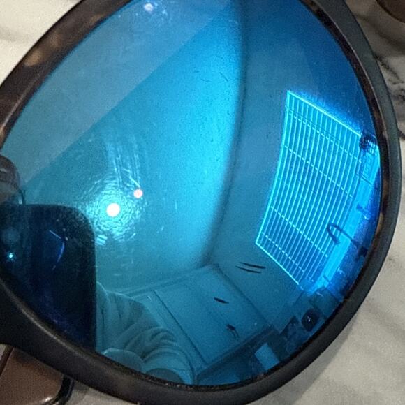 Zol Boomerang Polarized Sunglasses Tortoise Round - Picture 9 of 10